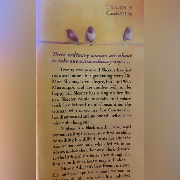 The Help Hard Cover Novel by Kathryn Stockett Book Club Library Media - Picture 4 of 4